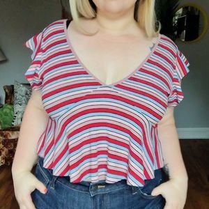 Wild Fable Flowy Crop Top